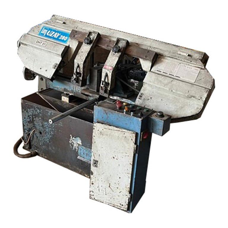 UZAY 280 LİK OTOMATİK SÜRÜCÜLÜ ŞERİT TESTERE