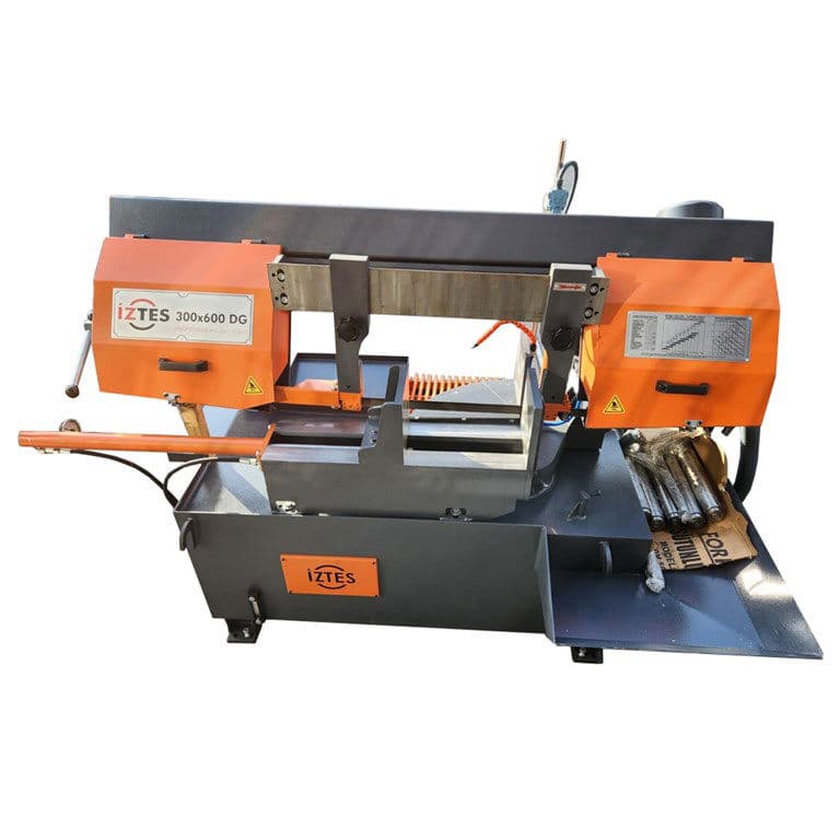 İZTES 300x600 DG YARI OTOMATİK AÇILI ŞERİT TESTERE TEZGAHI