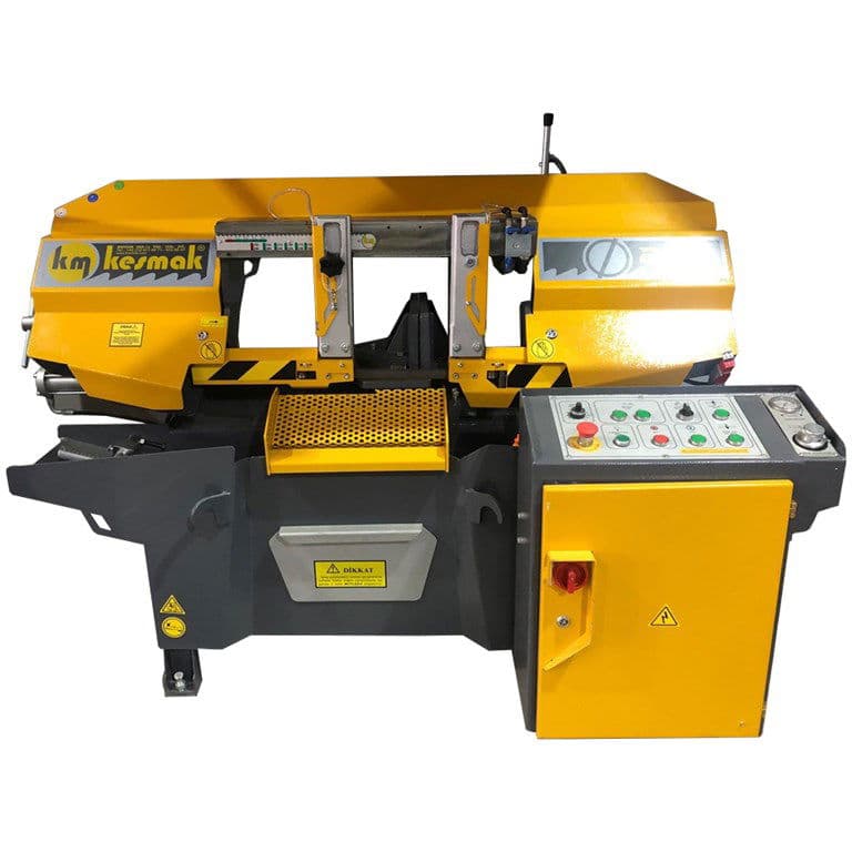 KMY 280 YARI OTOMATİK MENGENEDEN AÇILI ŞERİT TESTERE TEZGAHI