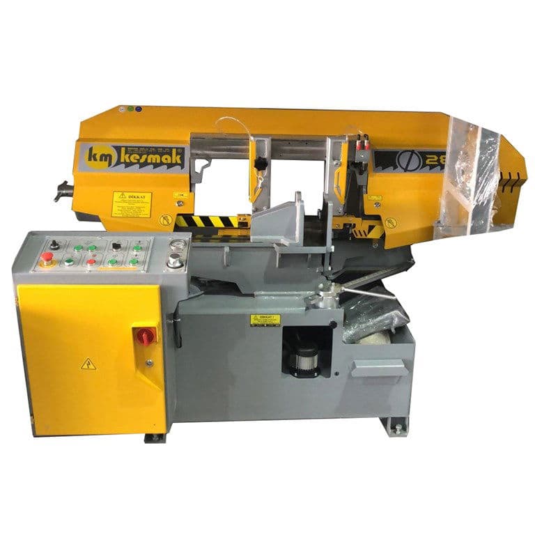 KMY DG 280 YARI OTOMATİK AÇILI ŞERİT TESTERE TEZGAHI