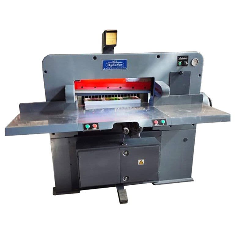 Aybakar 72 cm Krom Tablalı Hidrolik Giyotin Makas