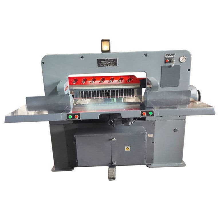 Aybakar 85 cm Krom Tablalı Hidrolik Giyotin Makas