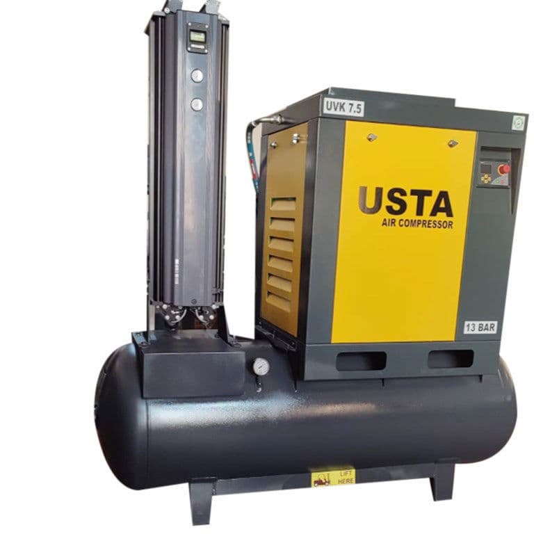 USTA VİDALI KİMYASAL KURUTUCULU KOMPRESÖR