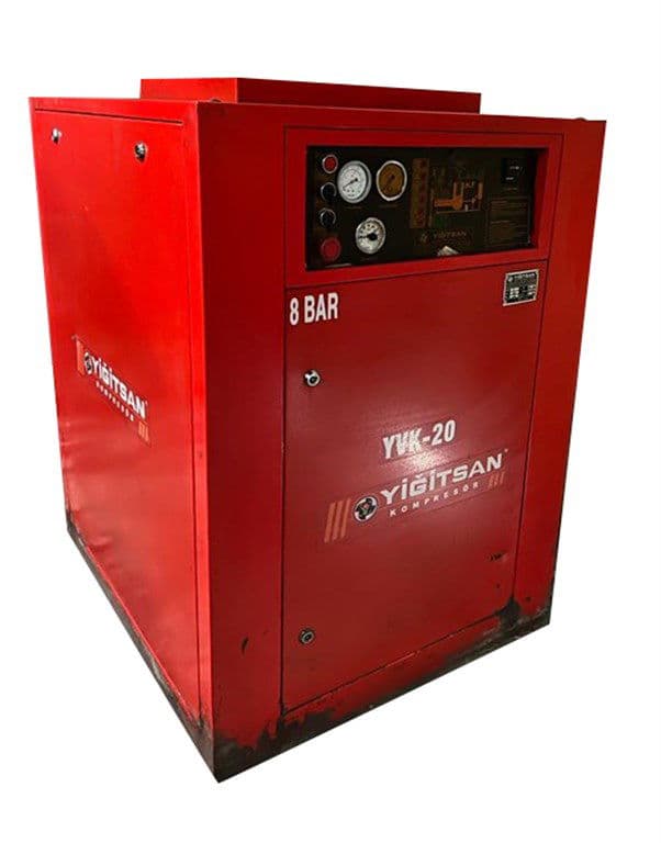 YİĞİTSAN YVK 20 8 BAR VİDALI KOMPRESOR
