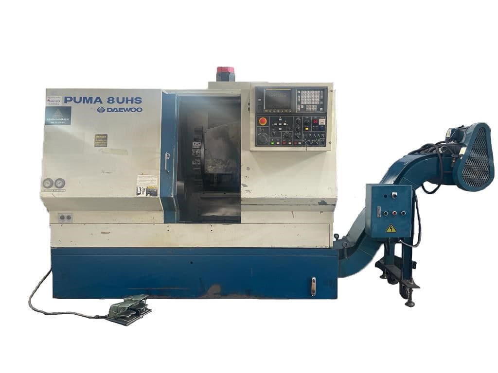8" DAEEWOO UHS CNC TORNA