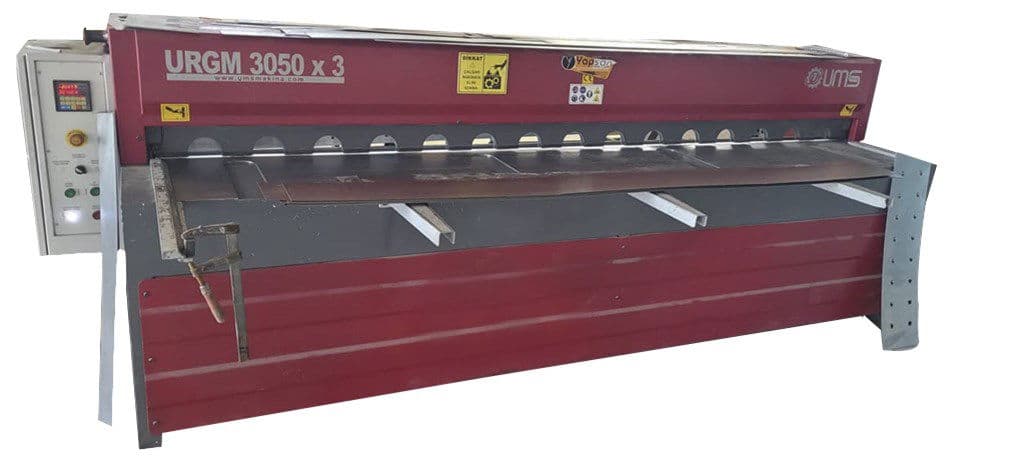 Ums 3 mt 3 mm Rediktörlü Giyotin Makas