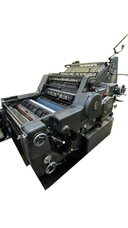 52*72 Ofset Baskı Makinası(gri 1978)