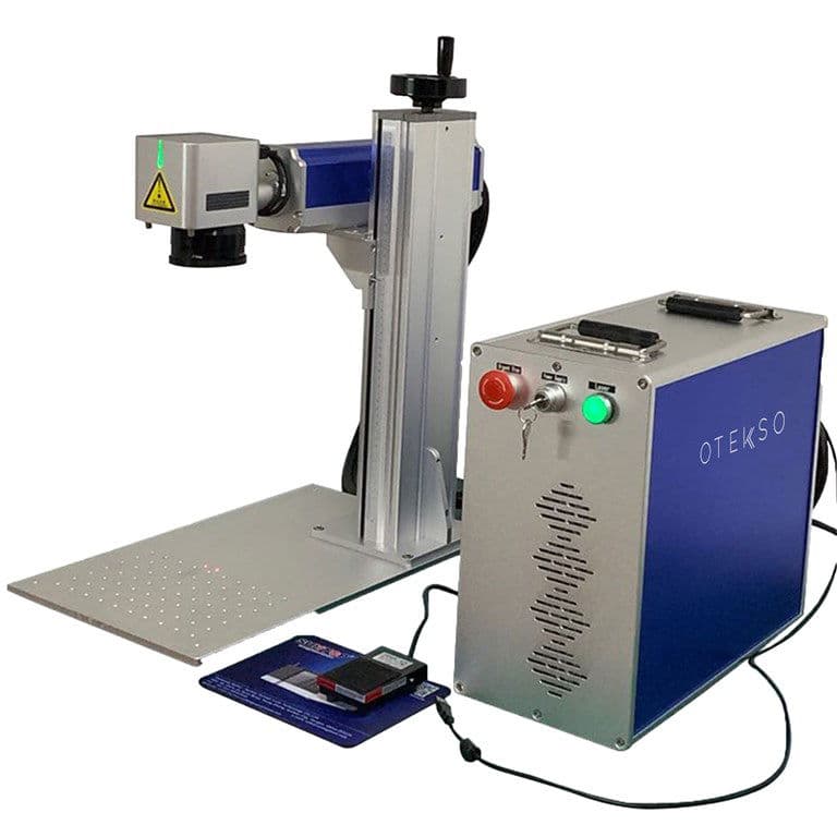 30W MASAÜSTÜ FİBER LAZER MARKALAMA MAKİNESİ