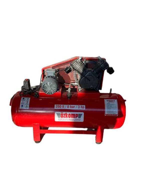 ÖZKOMP 200 LİTRE KOMPRESÖR