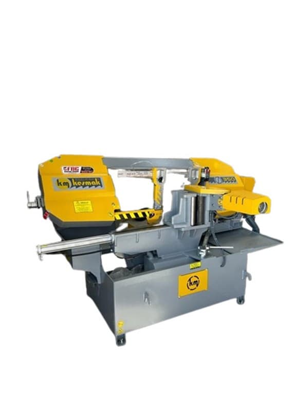 KESMAK KMO DG 350 TAM OTOMATİK DÖNER GÖBEK AÇILI ŞERİT TESTERE