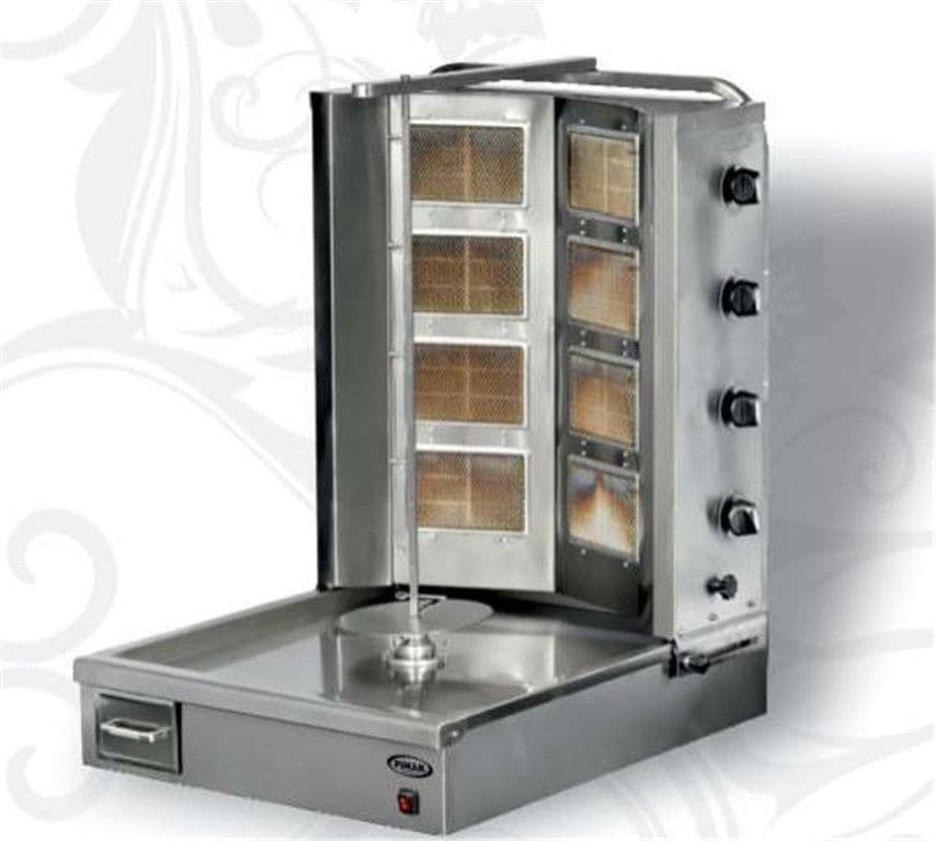 V Tipi Alttan Motorlu Döner Makinası 5+5 Radyan