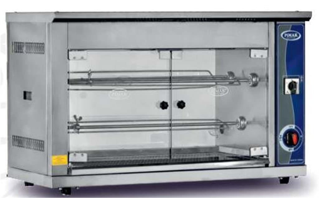 Elektrikli Setüstü Piliç Çevirme Makinesi 3 / 15 Şiş/Piliç