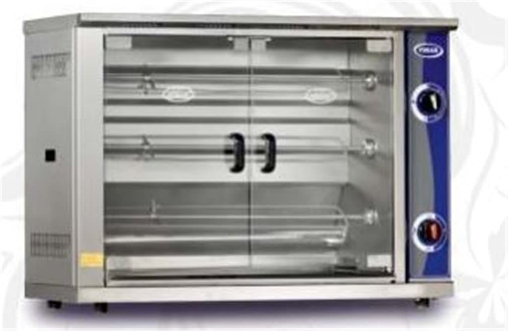 Gazlı Dik Tip Piliç Çevirme Makine 6 / 30 Şiş/Piliç