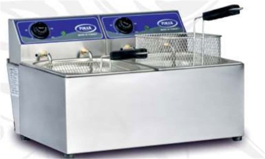 Ekonomik Model Fritöz Kapasite 8 + 8 LT