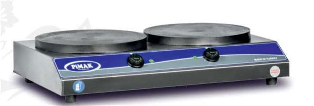 Gazlı Krep Makine PLEYT 2 x Ø 35cm