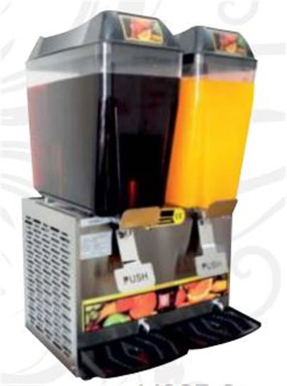 Elektrikli Meşrubat Dispanseri İkili-Double 20+20 LT