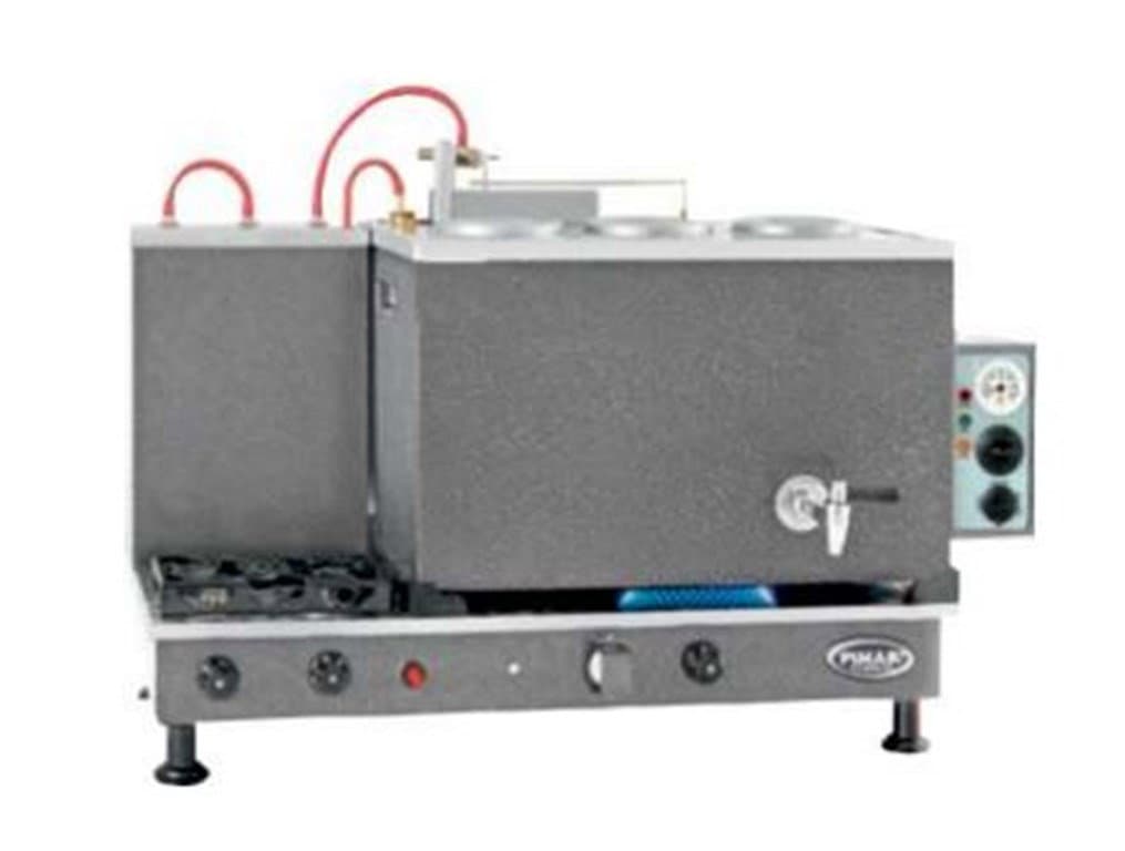 Gazlı Çay Kazanı 4 / 49 LT Demlik/Lt.