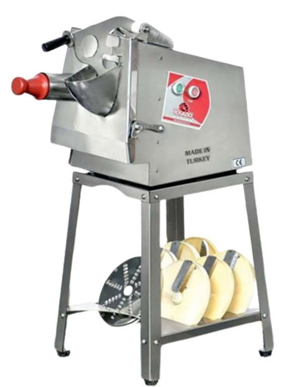 Sebze Doğrama Makinesi Kapasite 300Kg/h + Ön Kesici