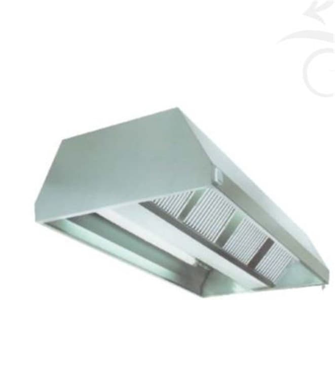 Orta Tip Filtreli Davlumbaz 2500x2500x500mm