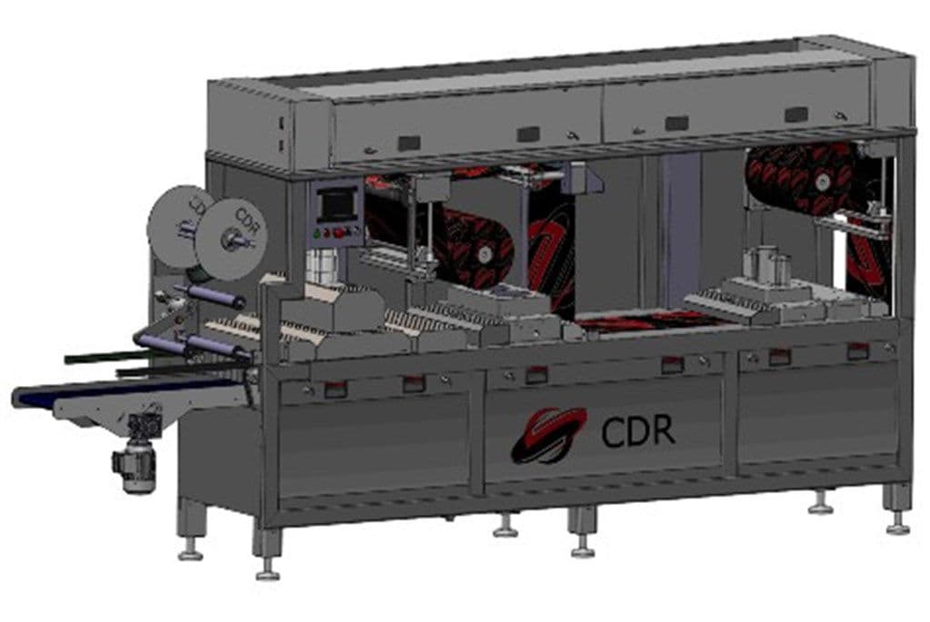 Medikal Paketleme Makinesi Kapalı Şase 7-9/vuruş/dk