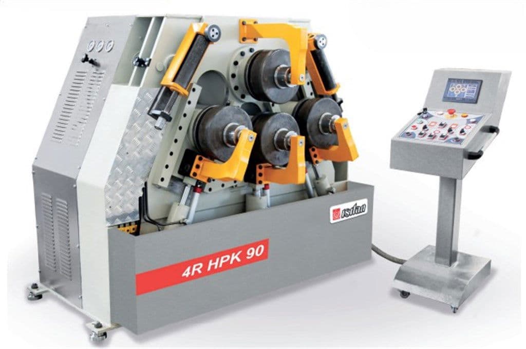4 Toplu Ağır Tip NC Kontrollü Hidrolik Profil ve Boru Büküm Tezgahı - 4R HPK-90