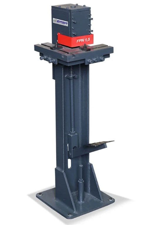 Ayak Pedallı Sac Kapaklı Köşe Kesme Makinesi - FPN-1,5