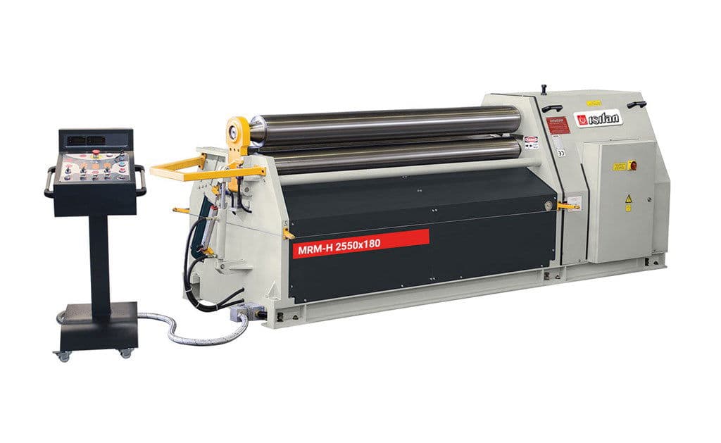 Asimetrik Motorlu (3 Toplu) Hidrolik Silindir Büküm Tezgahı - MRM-H 2550x250 