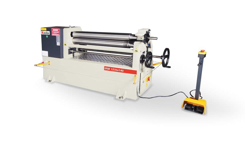 Asimetrik Motorlu 3 Toplu Ağır Tip Silindir Büküm Tezgahı - IRM 1270 x 140