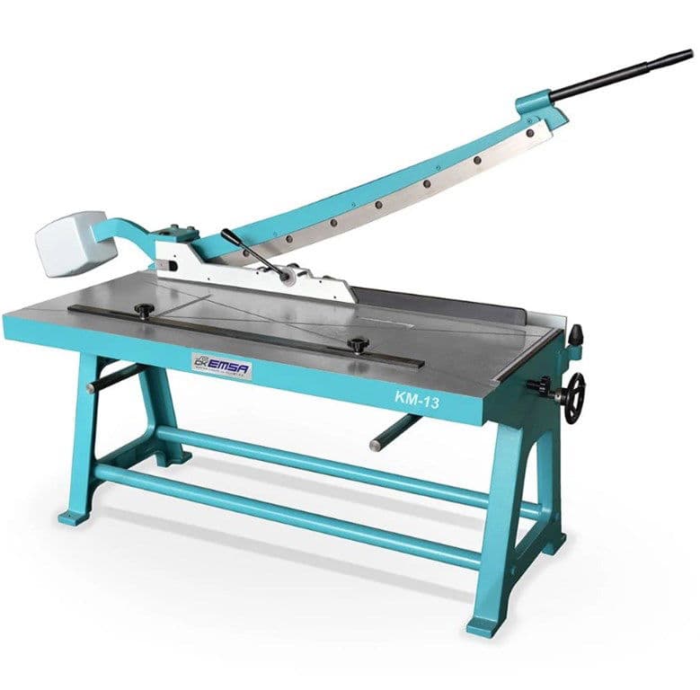 Çift Kramayerli Manuel Kollu Giyotin Makas - KM-13 (Ağır Tip)