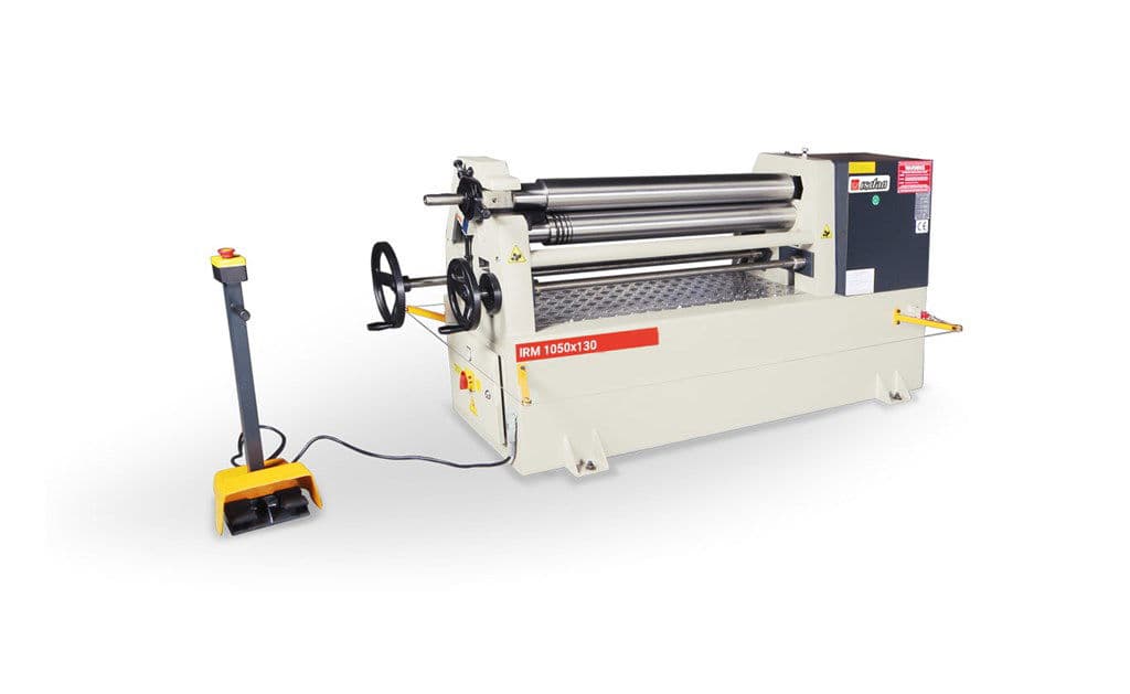 Asimetrik Motorlu 3 Toplu Ağır Tip Silindir Büküm Tezgahı - IRM 1050 x 130