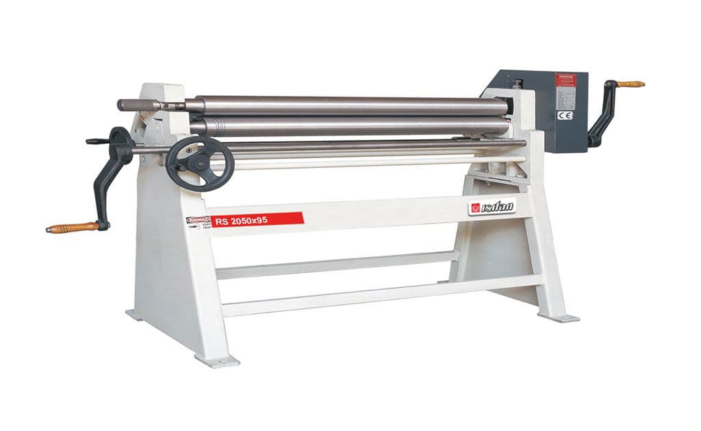 Manuel Yandan Direksiyonlu 3 Toplu Asimetrik Ağır Tip Silindir Büküm Tezgahı - RS 2050 x 95