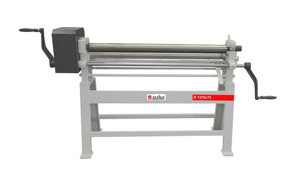 Manuel Kollu Tırnaklı Tip Ayaklı Silindir Büküm Tezgahı - R 1270 x 75 