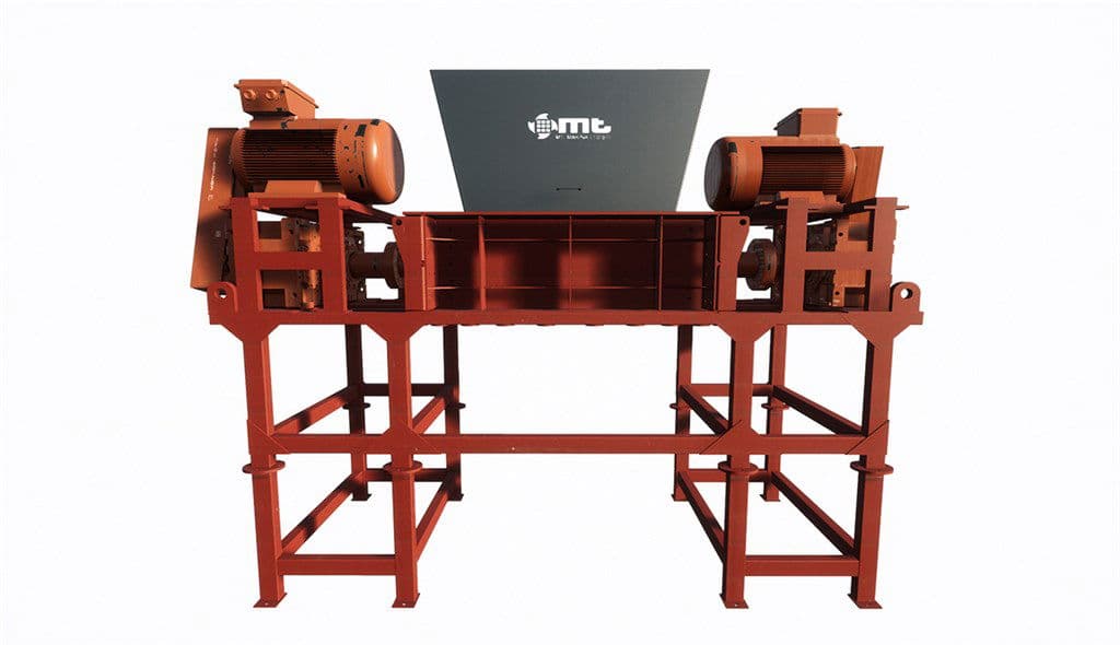 CS150 ÇİFT ŞAFTLI KATI ATIK PARÇALAYICI (Çap 1500 mm)