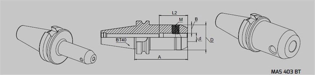 BT40 Standart Veldon Tutucu TV- 40.20.100