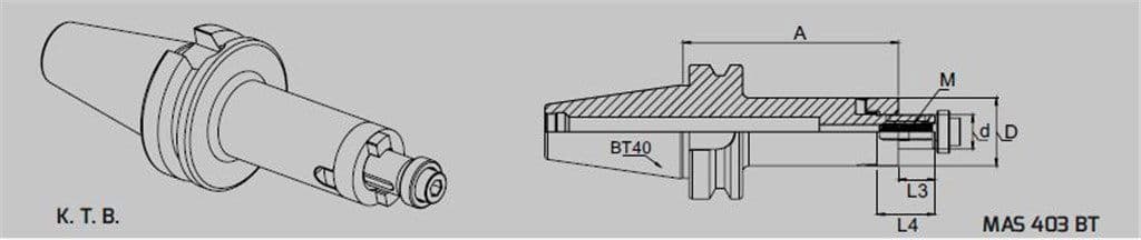 BBT40 Kombine Malafa K.T.B.B - 40.16.32.100