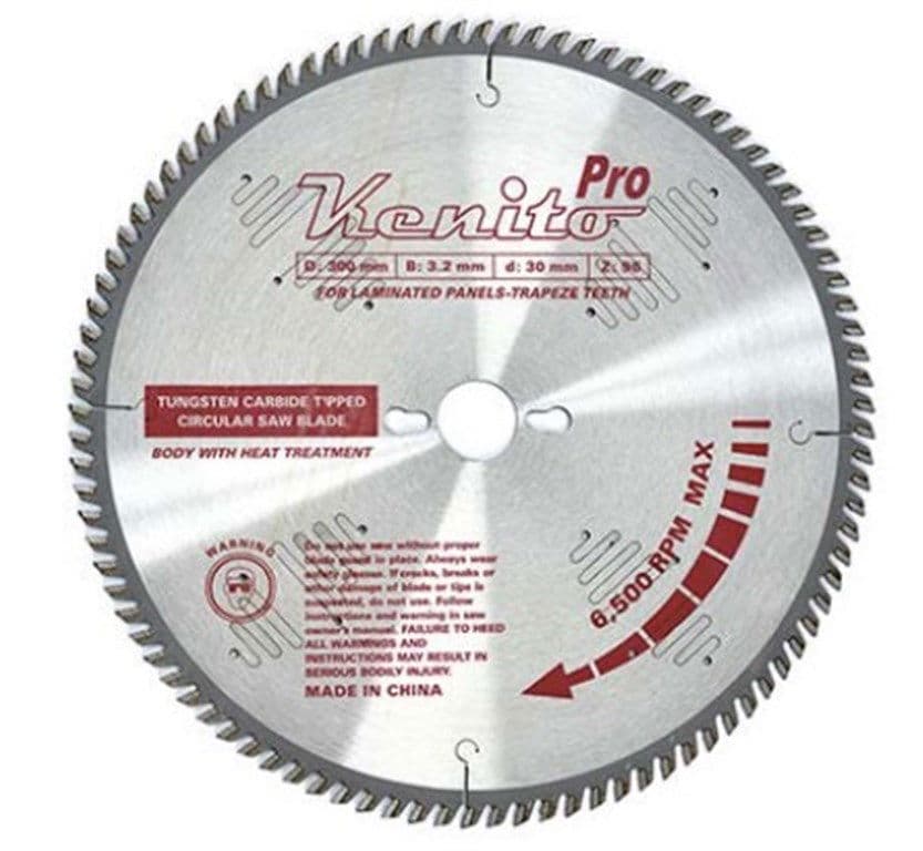 TRF DİŞLİ ELMAS UÇLU HASSAS KESİM DAİRE TESTERESİ (SESSİZ) - Ø300mm - 96 Dişli