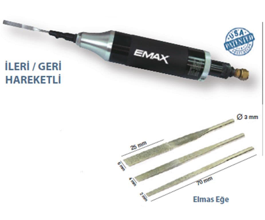 3 mm Mikro Taşlama - Eğeleme ET-3213