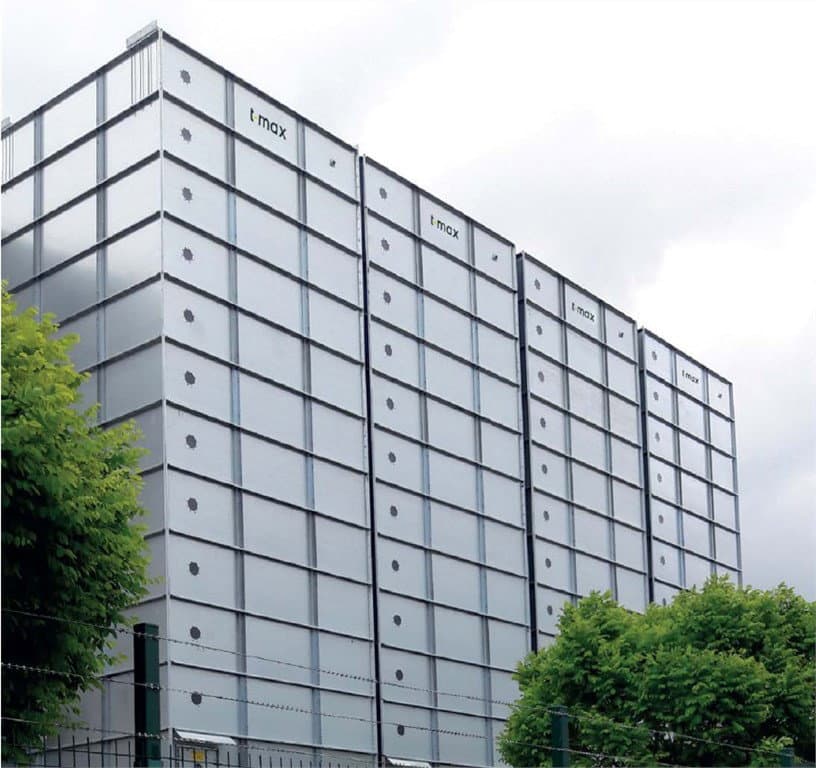 T-MAX Modüler Ham Madde Stoklama Silosu, 27,30 m3, H=6,83 m