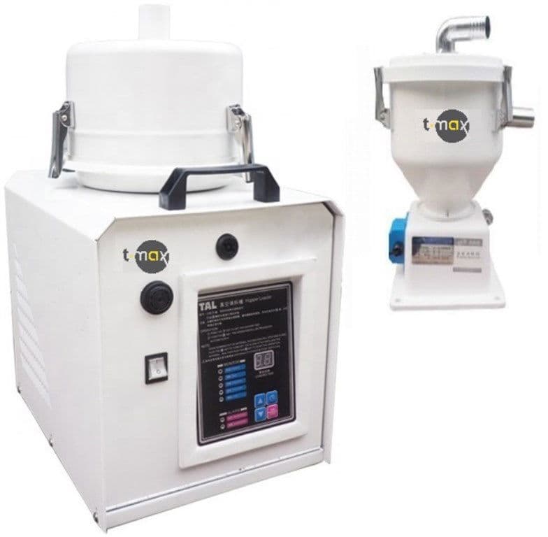 T-MAX 300kg/h Kapasiteli 6L Hazneli Ayrışık Motorlu Plastik Hammadde Vakumlu Yükleme Cihazı