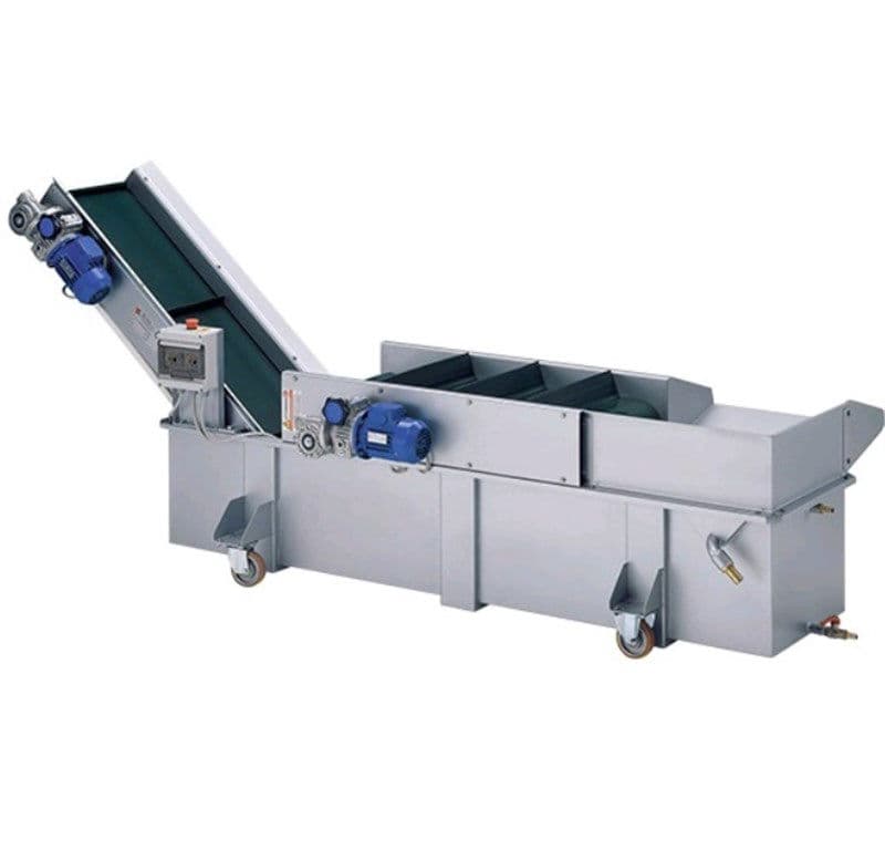 T-MAX NV5 L Tipi Su Soğutma Tanklı + Düz Konveyör (2000/600/350)