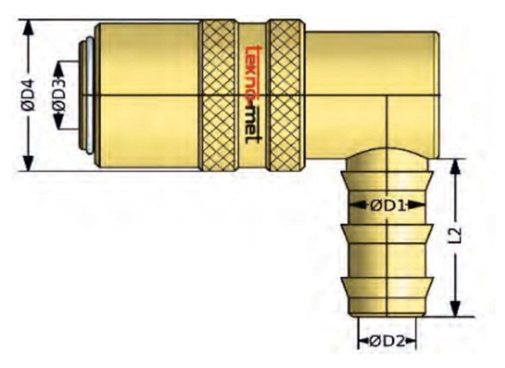 TEKNO-MET SK T060 FG 10-90 ENDÜSTRİYEL QUİCK KAPLİN
