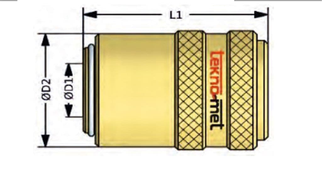 TEKNO-MET CSK T190 KTG 00 ENDÜSTRİYEL QUİCK KAPLİN