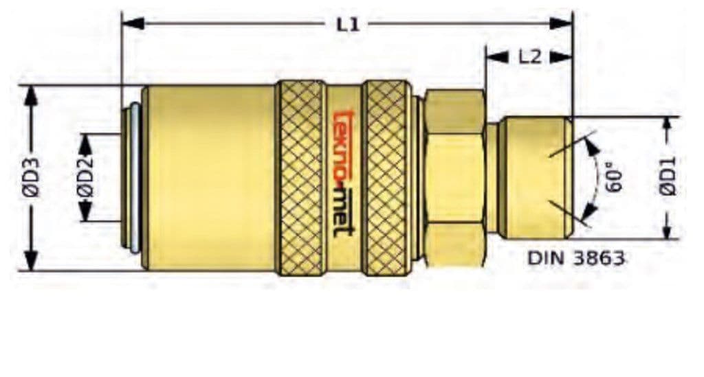 TEKNO-MET SK T090 EG 17 ENDÜSTRİYEL QUİCK KAPLİN