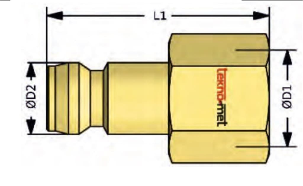 TEKNO-MET T090 DUF 21 ENDÜSTRİYEL QUİCK KAPLİN