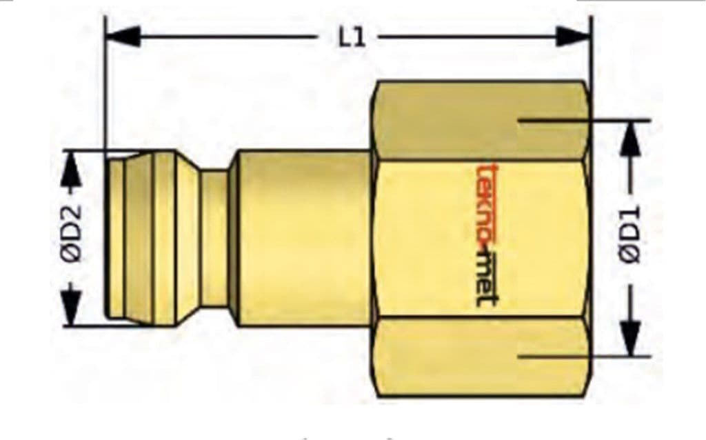 TEKNO-MET T190 DUF 26 ENDÜSTRİYEL QUİCK KAPLİN