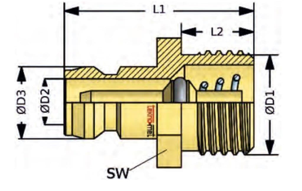 TEKNO-MET T190 EUB 26 ENDÜSTRİYEL QUİCK KAPLİN