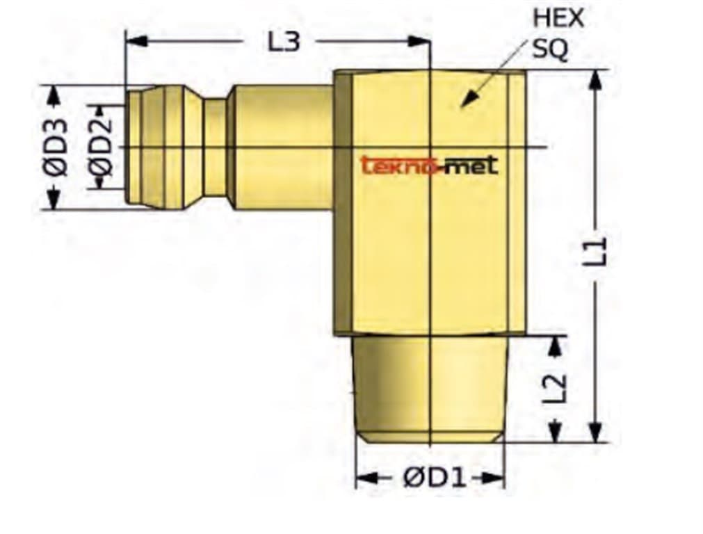 TEKNO-MET T090 EUF M10XL ENDÜSTRİYEL QUİCK KAPLİN