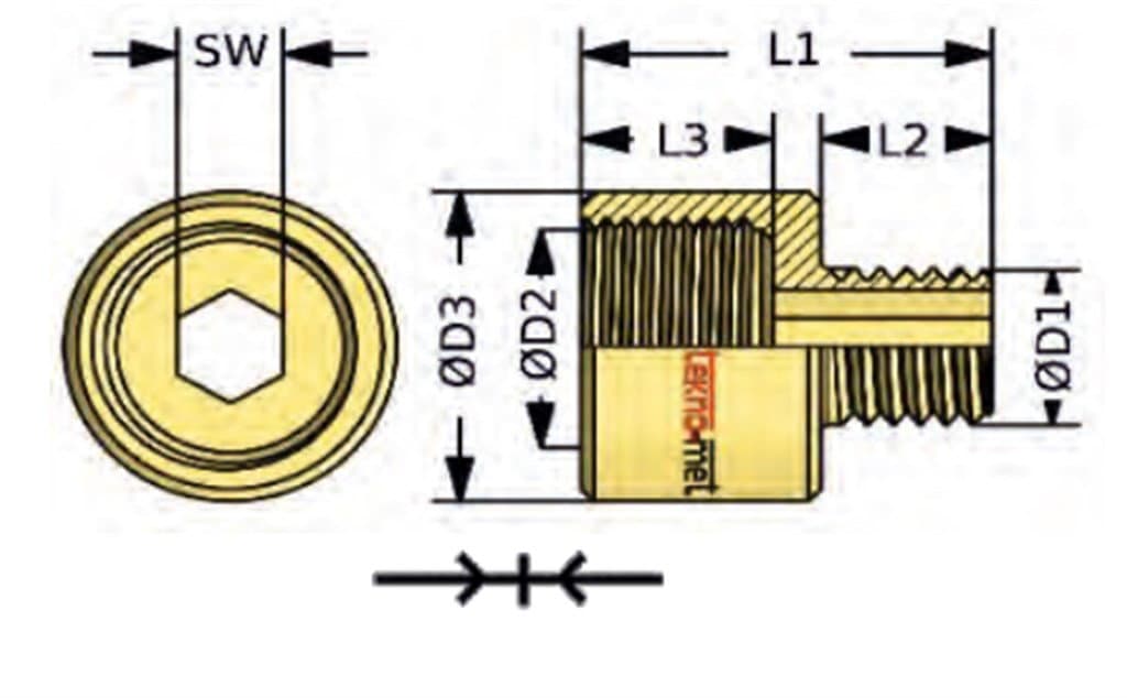 TEKNO-MET TBDM 17/13 ENDÜSTRİYEL QUİCK KAPLİN