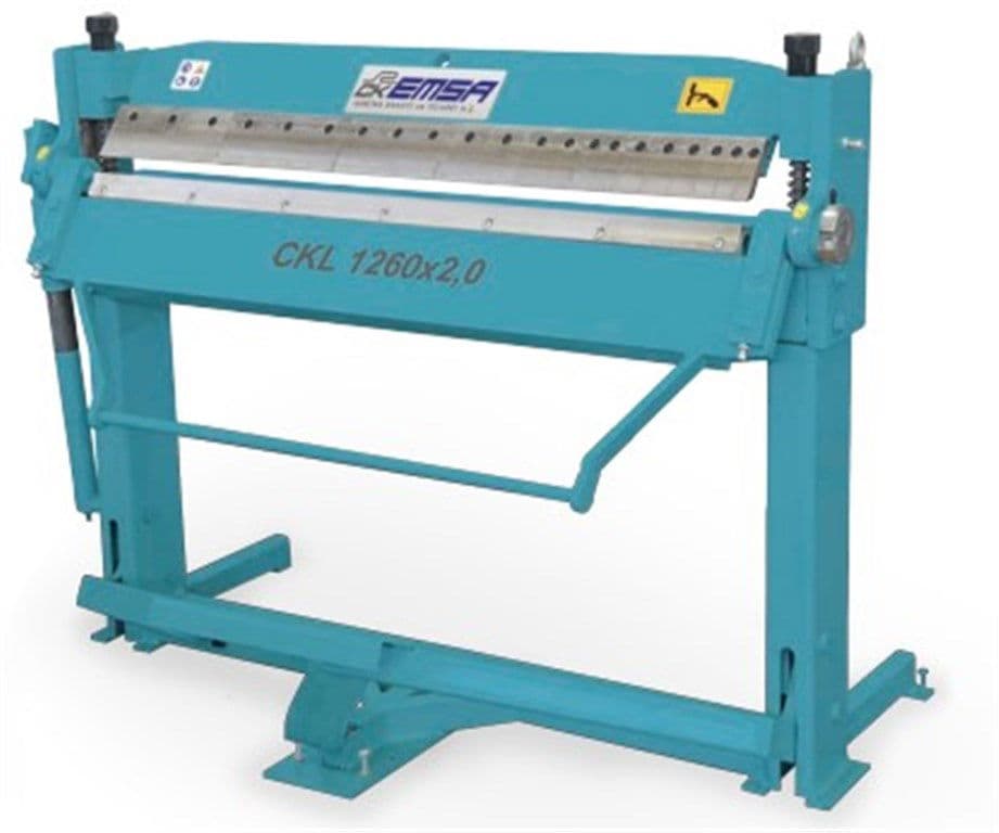 CKEMSA CKL 1260 Üst Çene Parçalı Bıçaklı Kollu Caka Makinesi  (Kapasite mm 1260x2,0)