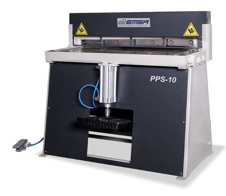 CKEMSA PPS-10 Pnömatik Tip Ayak Pedallı Giyotin Makas (Kapasite mm 1,0 x 1010)